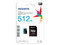 Memoria ADATA MicroSDXC UHS-I de 512 GB, Clase 10.