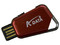 Unidad Flash USB 2.0 ADATA Nobility Roja de 1GB