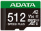 Memoria ADATA MicroSDXC Speed Plus de 512GB, UHS-1 U3 , Clase 10.
