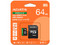 Memoria ADATA MicroSDXC UHS-I U3 de 64GB , Clase 10.