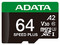 Memoria ADATA MicroSDXC UHS-I U3 de 64GB , Clase 10.