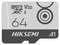 Memoria Hiksemi microSDHC de 64 GB, clase 10, Especializada Para Videovigilancia Móvil, Soporta Altas Temperaturas.