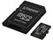 Memoria Flash, Kingston, SDCS3/64GB 64GB MicroSDXC UHS-I Clase 10 con Adaptador.