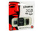 Memoria Kingston MicroSD de 2GB, incluye adaptador SD y lector de tarjetas MicroSD USB 2.0