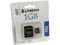 Memoria Kingston microSD de 1GB