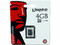 Memoria Kingston microSDHC de 4GB clase 10.