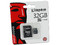  Memoria Kingston microSDHC de 32GB Clase 4, incluye adaptador SD