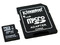  Memoria Kingston microSDHC de 32GB Clase 4, incluye adaptador SD