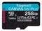 Memoria Kingston Canavas Go Plus MicroSDXC de 256 GB Clase 10, no incluye adaptador SD.