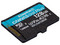 Memoria MicroSD Kingston Canvas Go! Plus de 128GB, UHS-I U3, Clase 10.