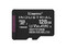 Memoria Kingston Industrial MicroSDXC UHS-1 U3 de 128 GB, Clase 10, Incluye adaptador SD.