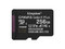Memoria Kingston MicroSDXC UHS-I U1 Canvas Select Plus de 256GB, Gen 3, 150 MB/s, Clase 10. Sin adaptador.
