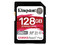 Memoria Kingston React Plus SDXC UHS-II U3 de 128 GB, V60, Clase 10.