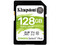 Memoria Kingston Canvas Select Plus SDXC UHS-I U3 de 128GB, V30, Clase 10.