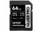 Memoria Lexar Professional Silver Pro SDXC II de 64 GB, Clase V60, Velocidad de Lectura de 280 MB/s.