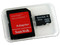 Memoria SanDisk microSDHC de 16GB, incluye adaptador SD   