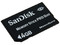 Memoria SanDisk Memory Stick Pro Duo de 4GB (Compatible con PSP)