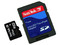 Memoria SanDisk MicroSD de 256MB