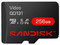 Tarjeta MicroSDXC SanDisk SDSDQAS5-256G-BP de 256GB, UHS-I, Optimizada para Videovigilancia, Clase 10.