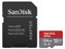 Memoria SanDisk MicroSDHC UHS-I de 64GB, clase 10, A1, Incluye adaptador SD.