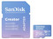 Memoria Sandisk Creator MicroSDXC UHS-1 U3 de 256 GB, Clase 10, V30. Incluye Adaptador SD.