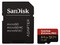 Memoria SanDisk Extreme PRO MicroSDXC UHS-I U3 V30 A2 de 64GB, Incluye Adaptador SD.