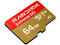 Memoria MicroSDXC SanDisk Extreme GO de 64GB, UHS-I, V30.
