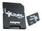 Memoria MicroSDHC Stylos de 128GB, Clase 10, con adaptador SD.