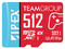 Memoria MicroSDXC SD7.1 Express TeamGroup APEX CARD de 512GB, 800MB/s lectura, 700MB/s escritura. Compatible con Nintendo Switch 2