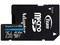Memoria TeamGroup Elite MicroSDXC UHS-I U3 V30 A1 de 256GB, Clase 30, Incluye adaptador.