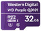 Memoria Western Digital Purple QD101 MicroSDXC de 32GB, Clase 10, Especializada para Videovigilancia.