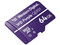 Memoria Western Digital Purple MicroSDXC UHS-I U1 de 64 GB, Clase 10