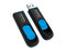 Memoria Flash USB 3.2 ADATA AUV128 de 256GB, Color Negro.