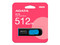 Unidad Flash USB 3.2 ADATA UV128 de 512GB. Color Negro/Azul.