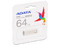 Unidad Flash USB 2.0 ADATA UV210 de 64GB. Color Metálico.