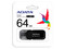 Unidad Flash USB 2.0 ADATA UV240 de 64GB. Color Negro.