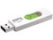 Unidad Flash USB 3.0 ADATA UV320 de 32GB. Color Blanco/Verde.