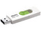 Unidad Flash USB 3.0 ADATA UV320 de 64GB. Color Blanco/Verde.