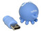 Unidad Flash USB 2.0 ADATA Kissing Octopus Azul de 4GB