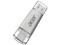 Unidad Flash Dual USB Acer UT300 de 8GB, Lectura de 150MB/s, USB Tipo A y C. Color Plata.