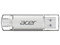 Unidad Flash Dual USB Acer UT300 de 8GB, Lectura de 150MB/s, USB Tipo A y C. Color Plata.