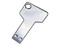 Unidad Flash USB BRobotix de resistente diseño con forma de Llave, de 16GB.