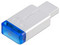 Unidad Flash USB 3.1 Kingston DataTraveler 50 con Elegante y Moderno Diseño de 64GB. Color Azul. Incluye Cordón Kingston para memoria USB.