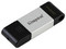 Unidad Flash USB-C Kingston DataTraveler 80 de 128GB. Color Negro.