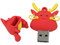 Unidad Flash USB 2.0 Kingston DataTraveler Dragon de 8GB.