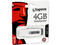 Unidad Flash USB 2.0 Kingston DataTraveler G3 de 4GB.