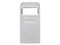 Unidad Flash USB 3.1 Kingston DataTraveler Micro de 256GB, Color Plateado.