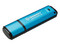 Unidad Flash USB 3.2 Kingston IronKey Vault Privacy 50 Serie de 512GB. Color Azul.