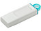 Unidad Flash USB 3.2 Kingston DataTraveler Exodia de 64GB. Color Blanco y Azul.