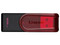 Unidad Flash USB 3.2 Kingston DataTraveler Exodia S de 128 GB, USB 3.2 Gen 1. Color Rojo.